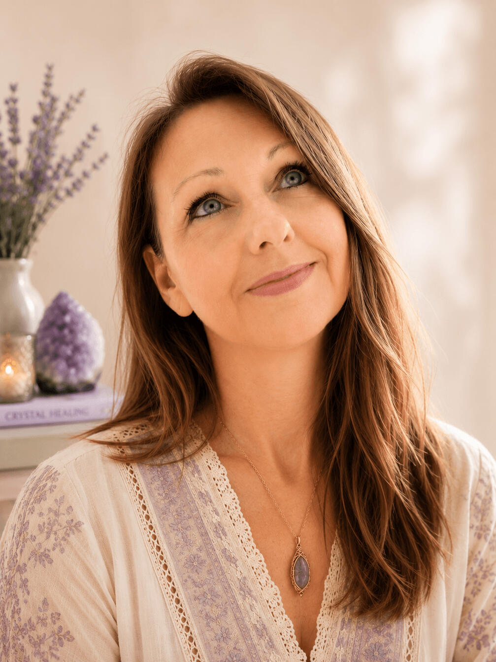 Jade Rowan, founder of Spirit Crystal Academy and crystal healing teacher.